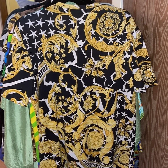 Rare Versace Savage Barocco print tshirt - Picture 4 of 10